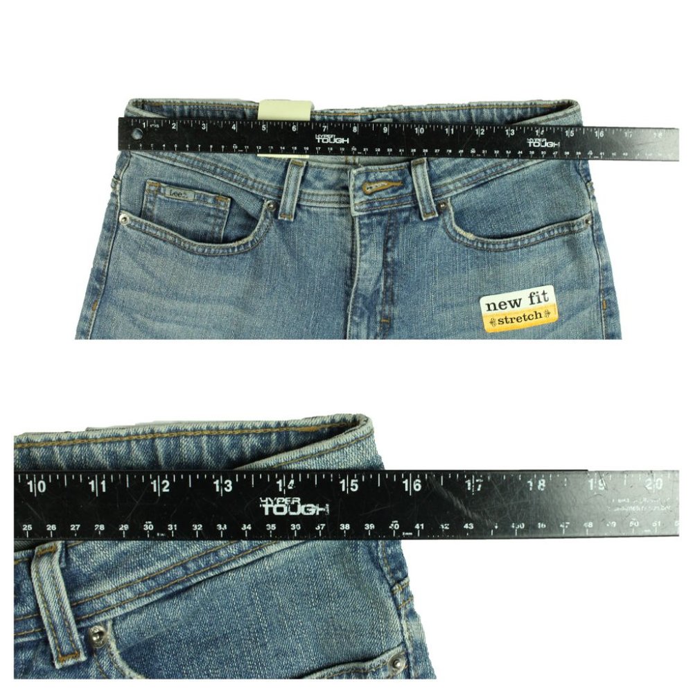 Ladies Lee Pants Jeans SIze 10m Midrise Bootcut - Picture 2 of 7